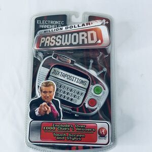 Million Dollar Password Electronic Handled Game Touch Screen & Stylus Irwin Toy